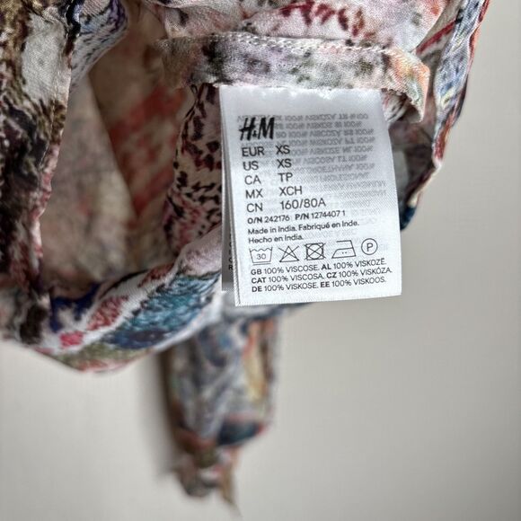 H&M Studio Floral Wrap Skirt Set - Picture 3 of 11